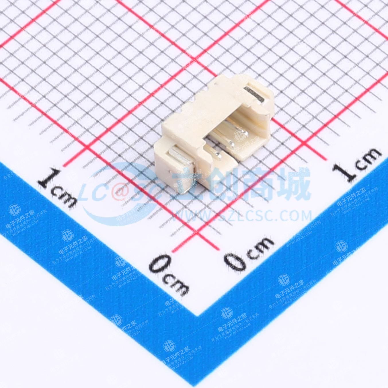 1x3P 1.25mm 卧贴