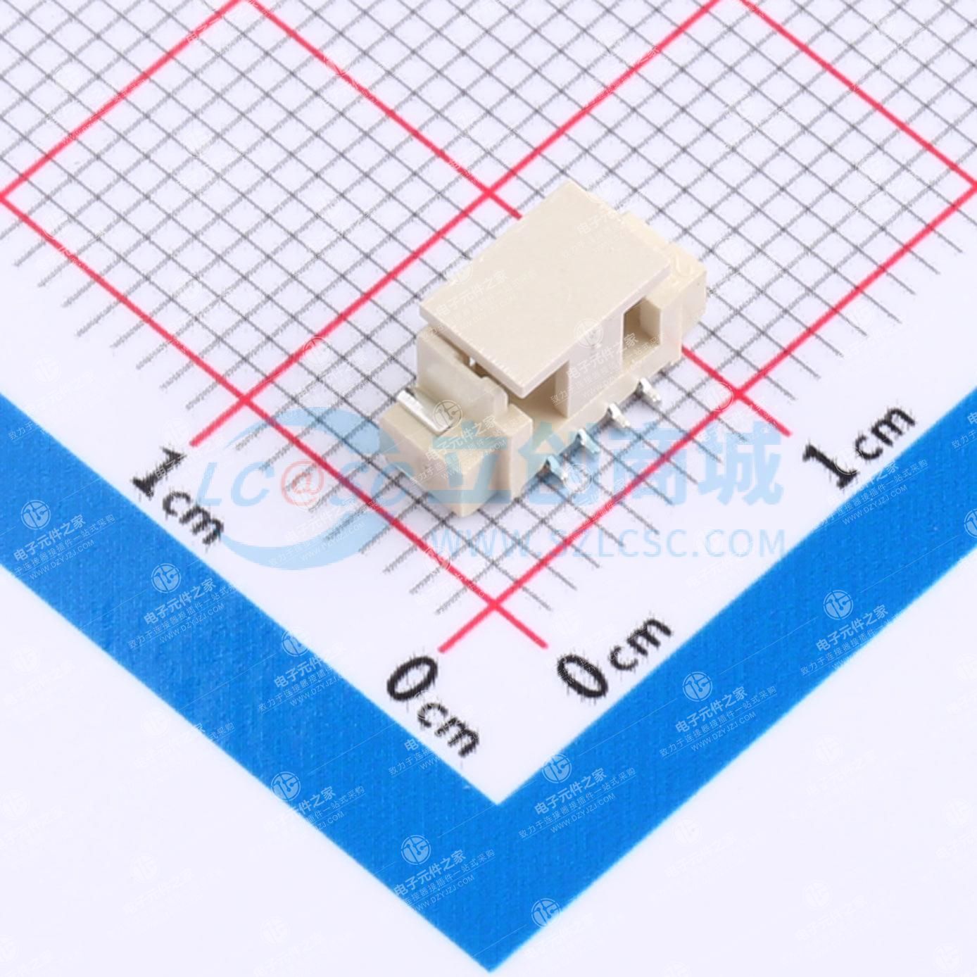 1x4P 1.25mm 立贴