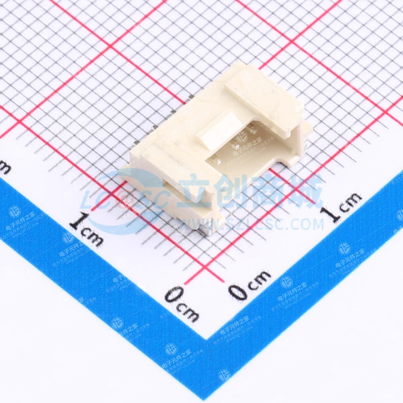 1x4P 2mm 卧贴