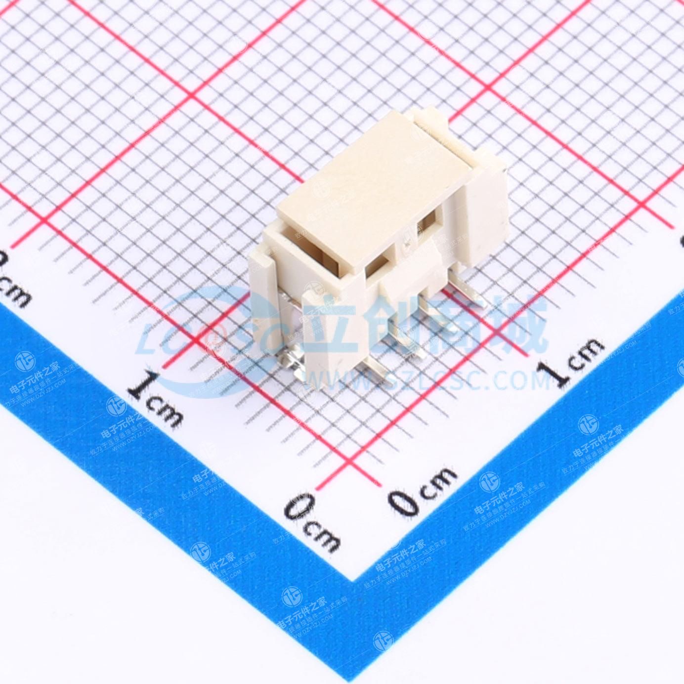 1x4P 2mm 立贴