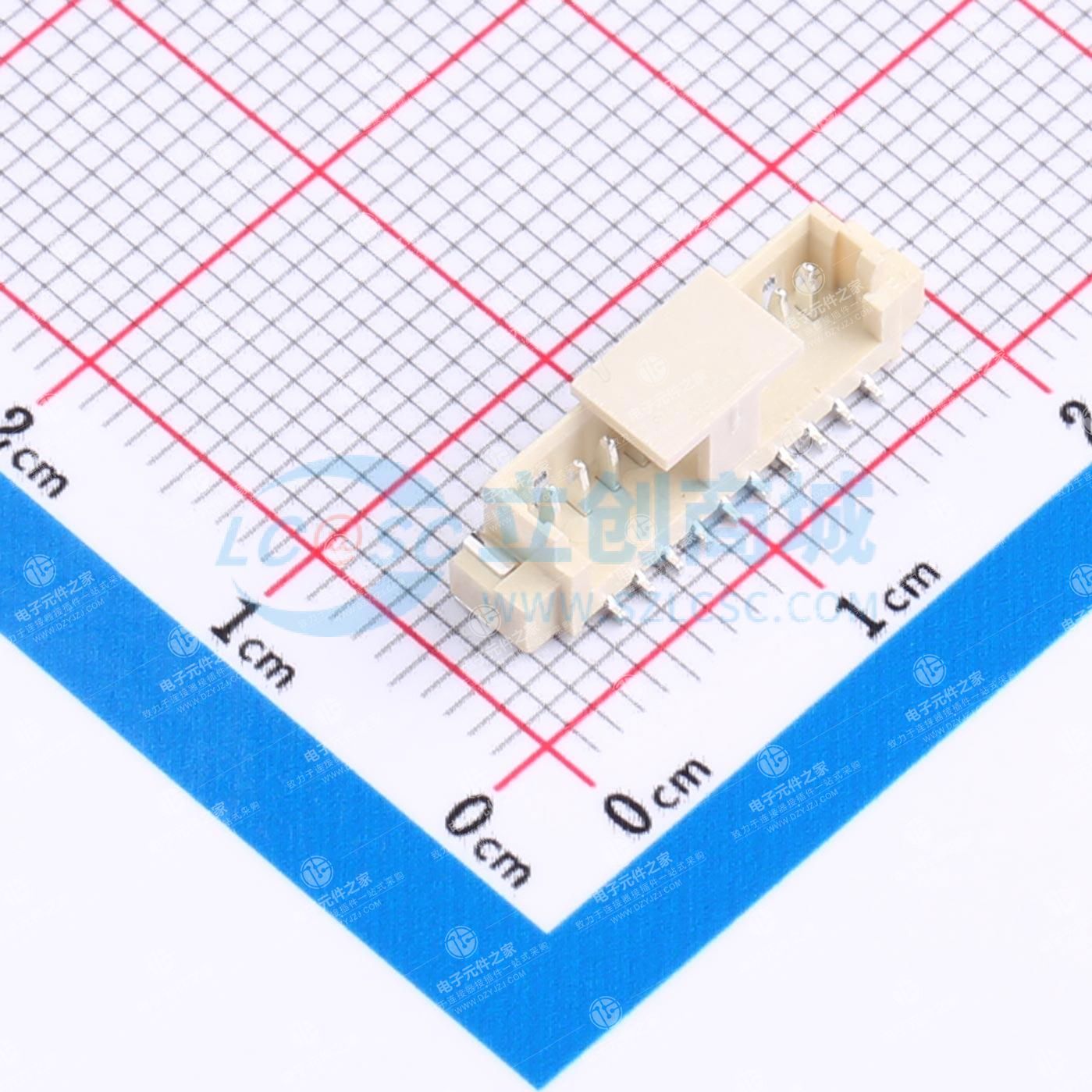 1x10P 1.25mm 立贴