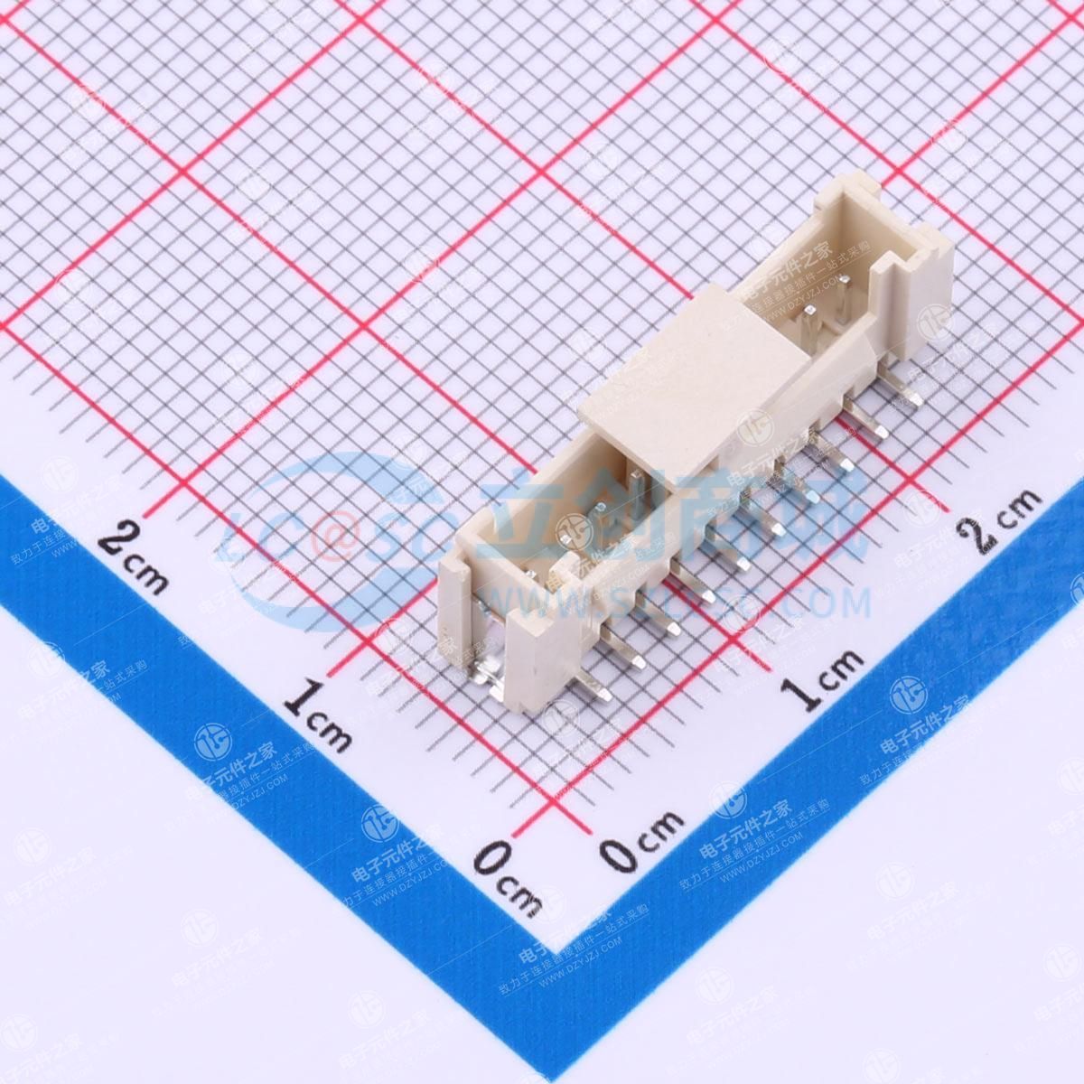 1x10P 2mm 立贴