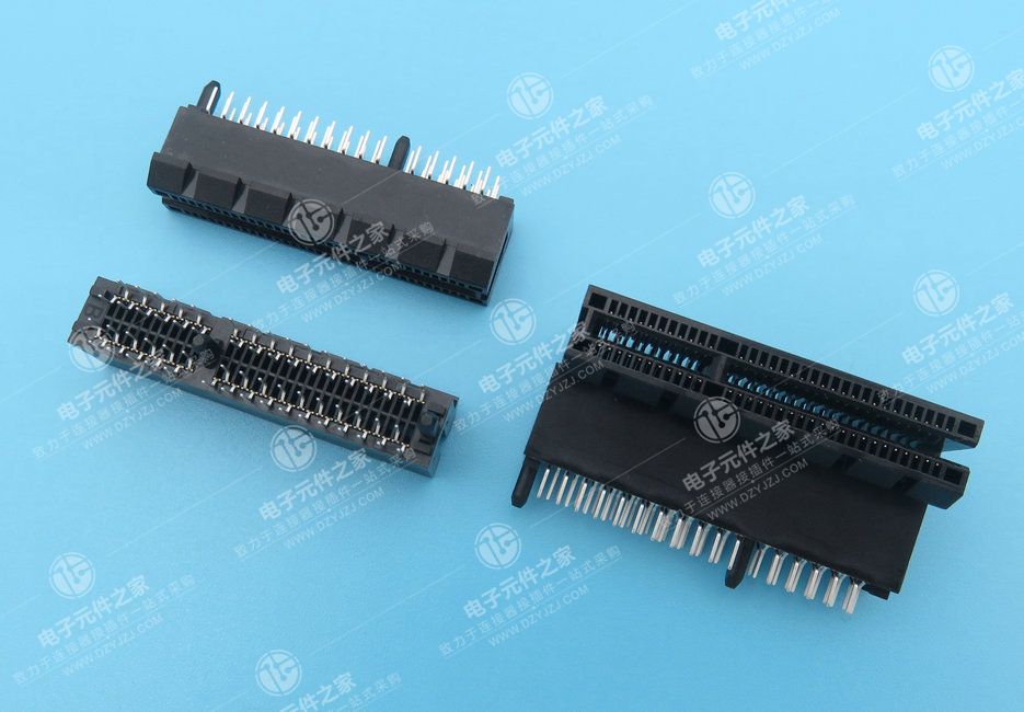 PCI-E 64P 无肋开口导柱式