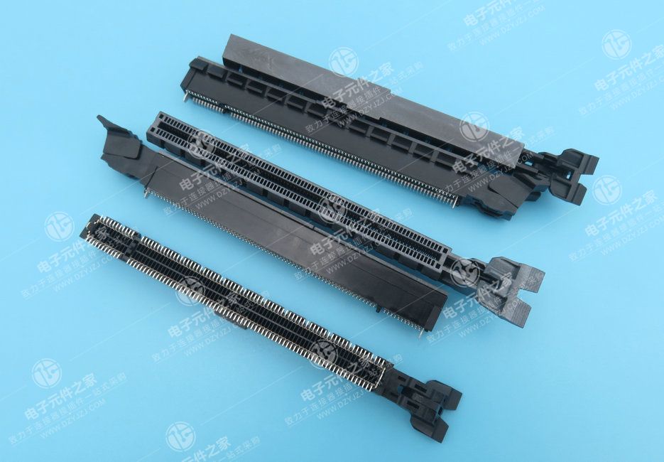 PCI-E Gen 4.0 164P 无肋小耳扣旋转式