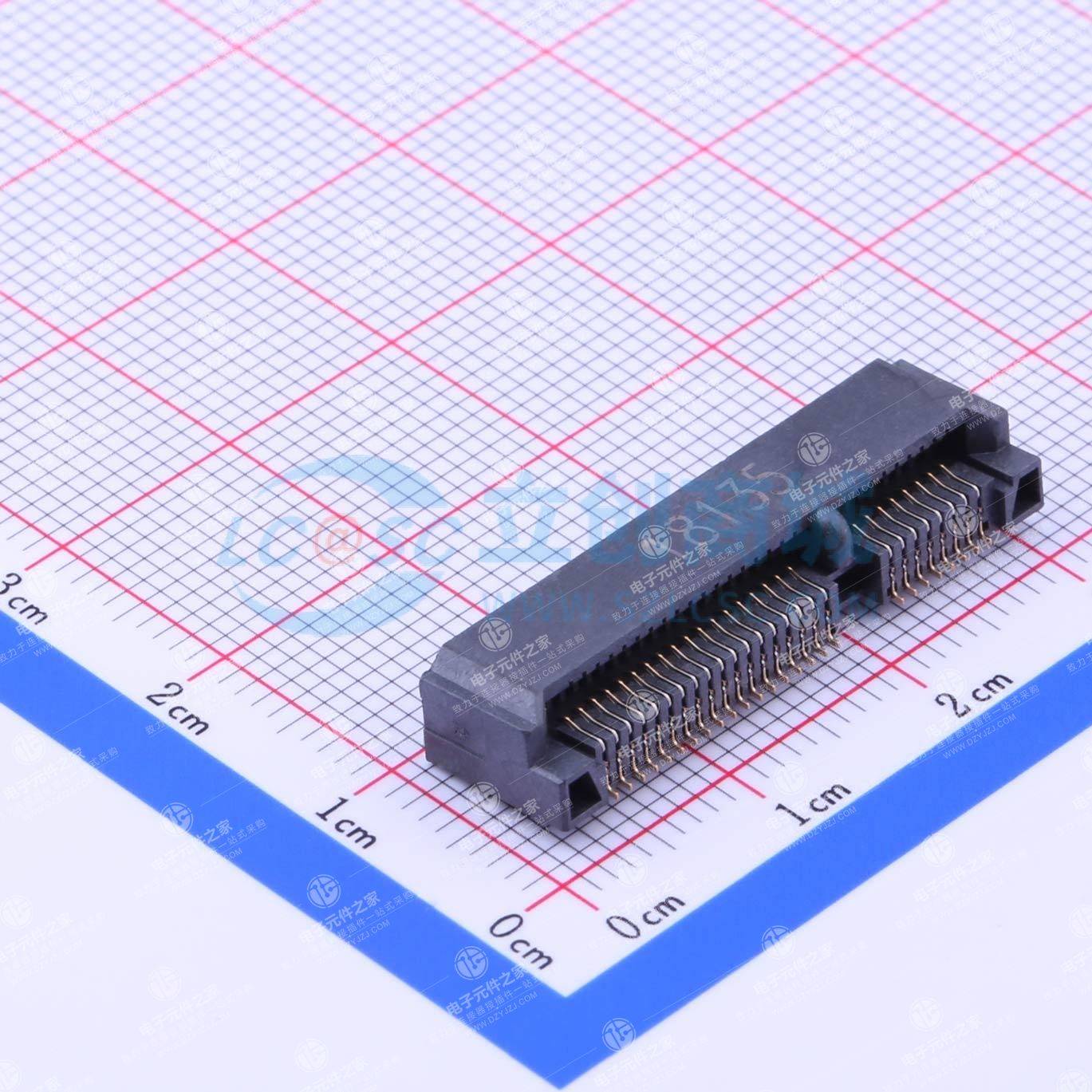 MINI PCIE连接器 52Pin 5.2H高