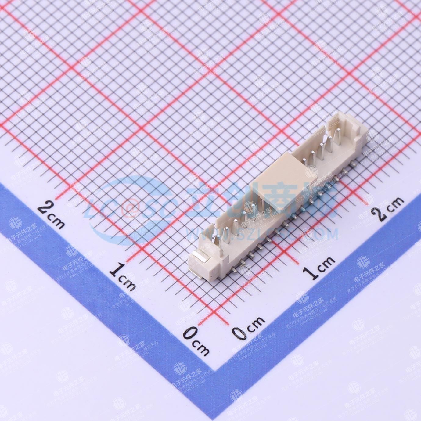 1x15P 间距:1.25mm 立贴