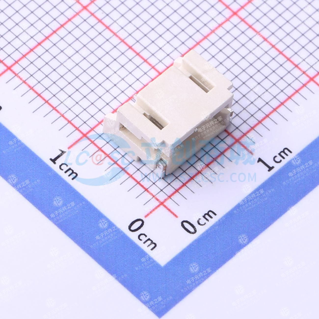 1x3P 间距:2mm 卧贴