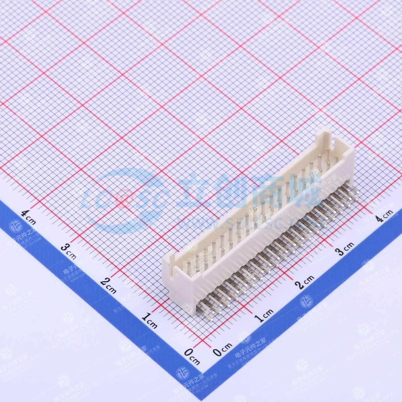2x19P 间距:2mm 弯插 系列:PHB