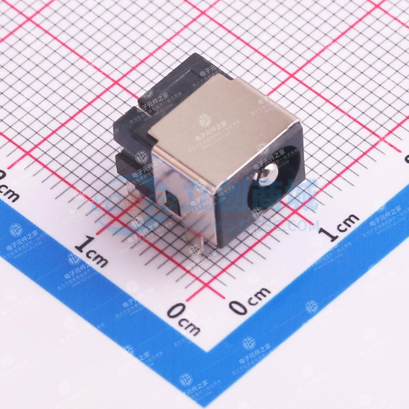 DC电源插座 内径:2.5mm 外径:6mm