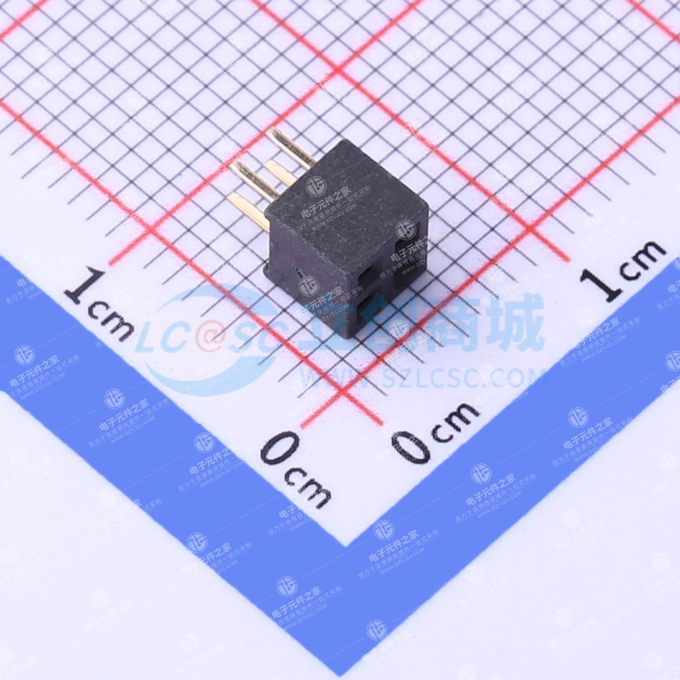 2x2P 间距:2mm 直插