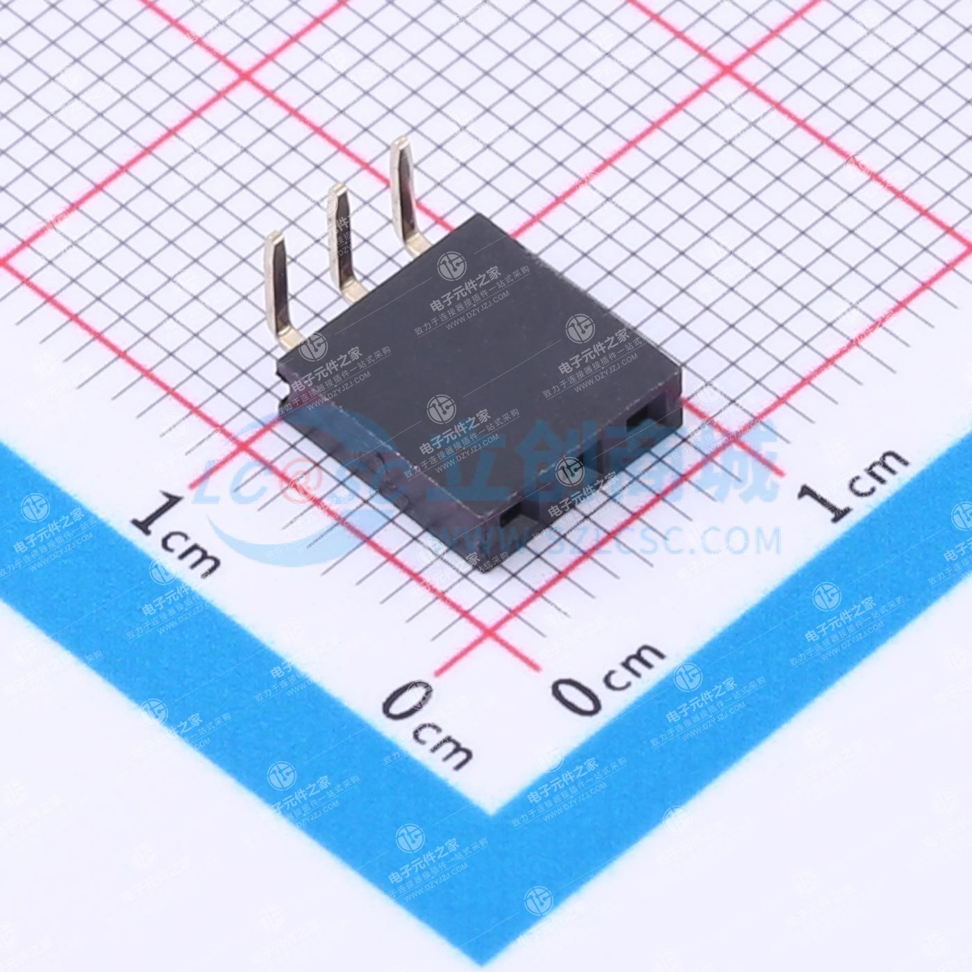 1x3P 间距:2.54mm 弯插