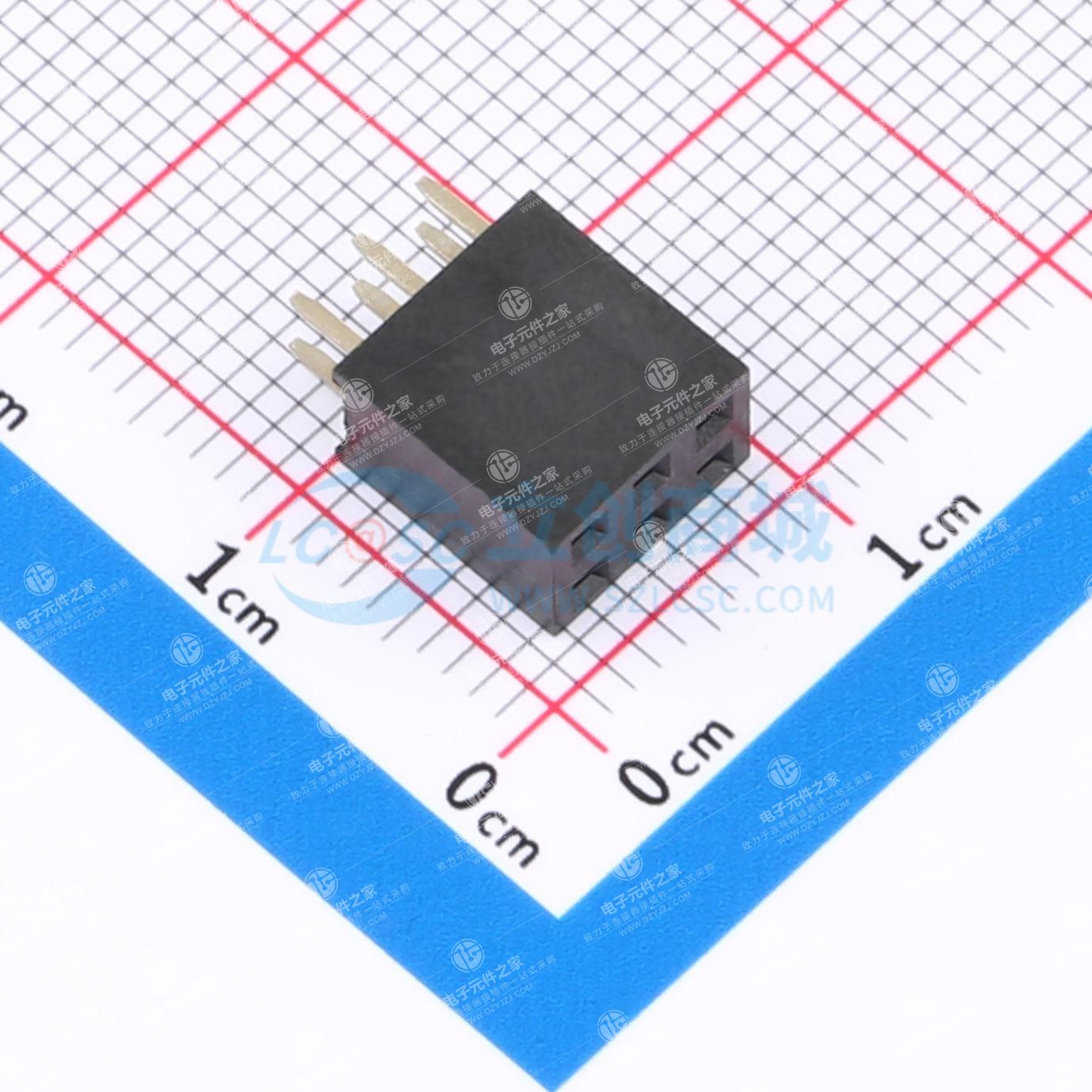 2x3P 间距:2.54mm 直插
