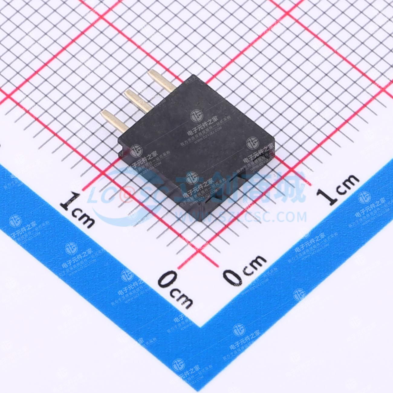 1x3P 间距:2.54mm 直插