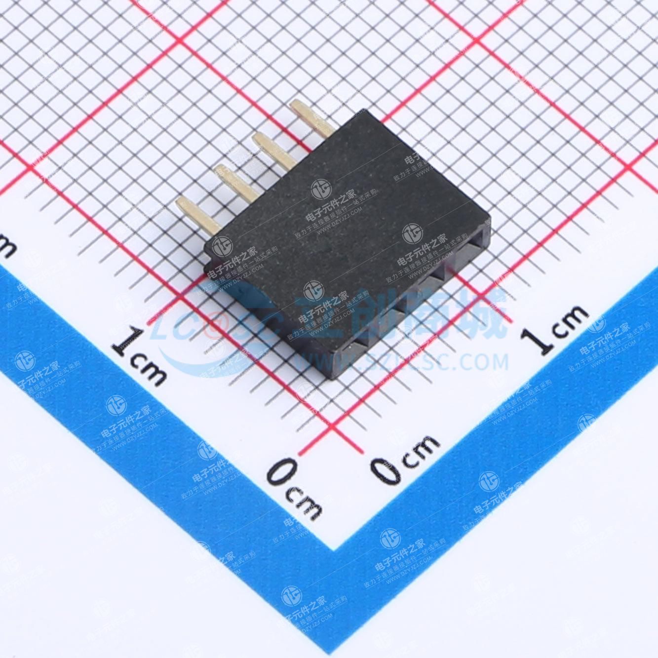 1x4P 间距:2.54mm 直插