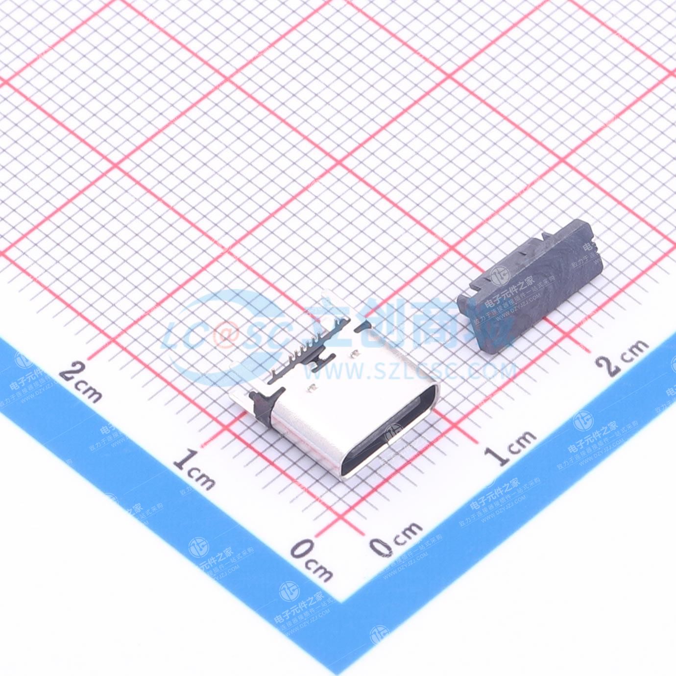 Type-C 母 立贴