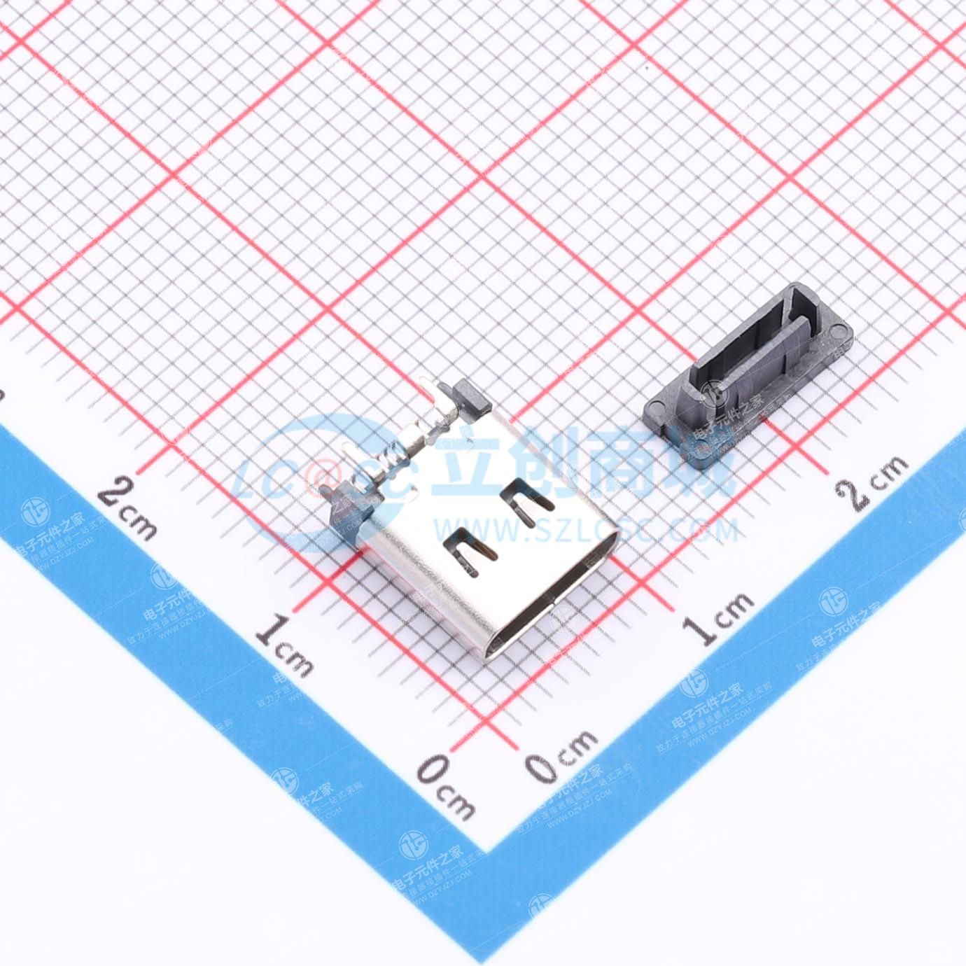Type-C 母 立贴