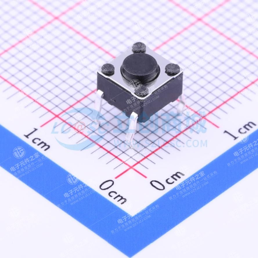6*6*4.3mm 直插 轻触开关