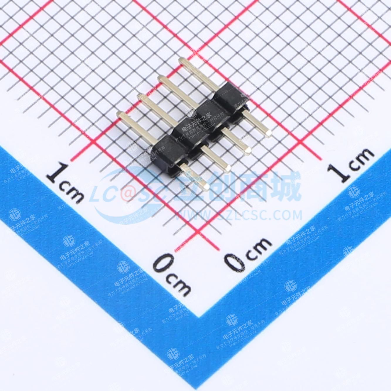 1x4P 间距:2mm 方针 直插