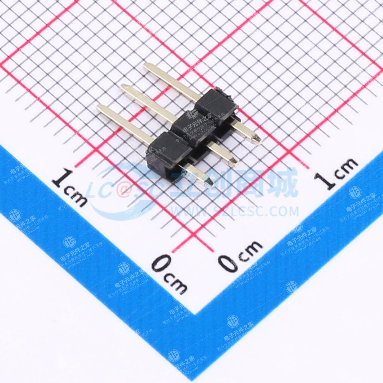 1x3P 间距:2.54mm 方针 直插