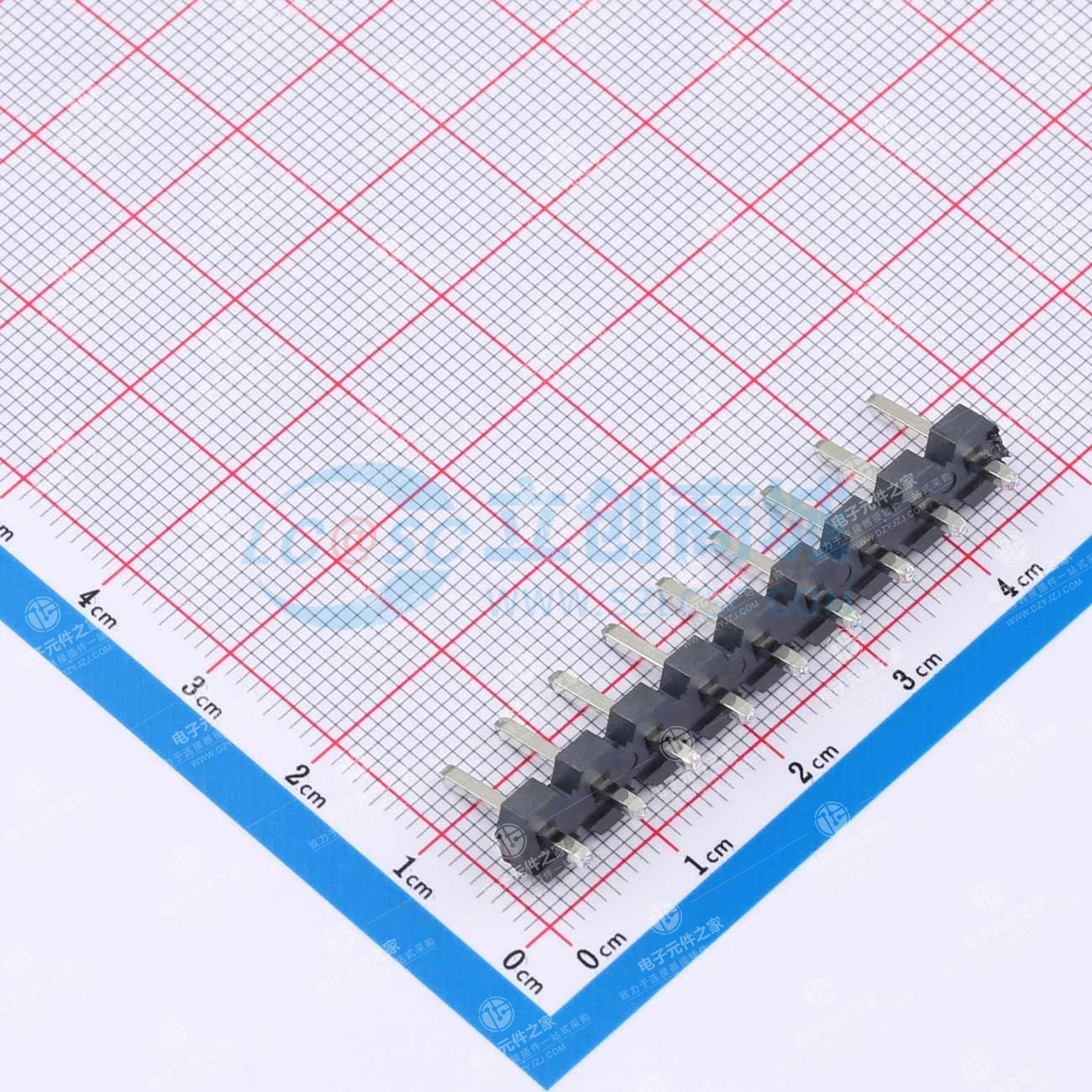 1x9P 间距:5.08mm 方针 直插