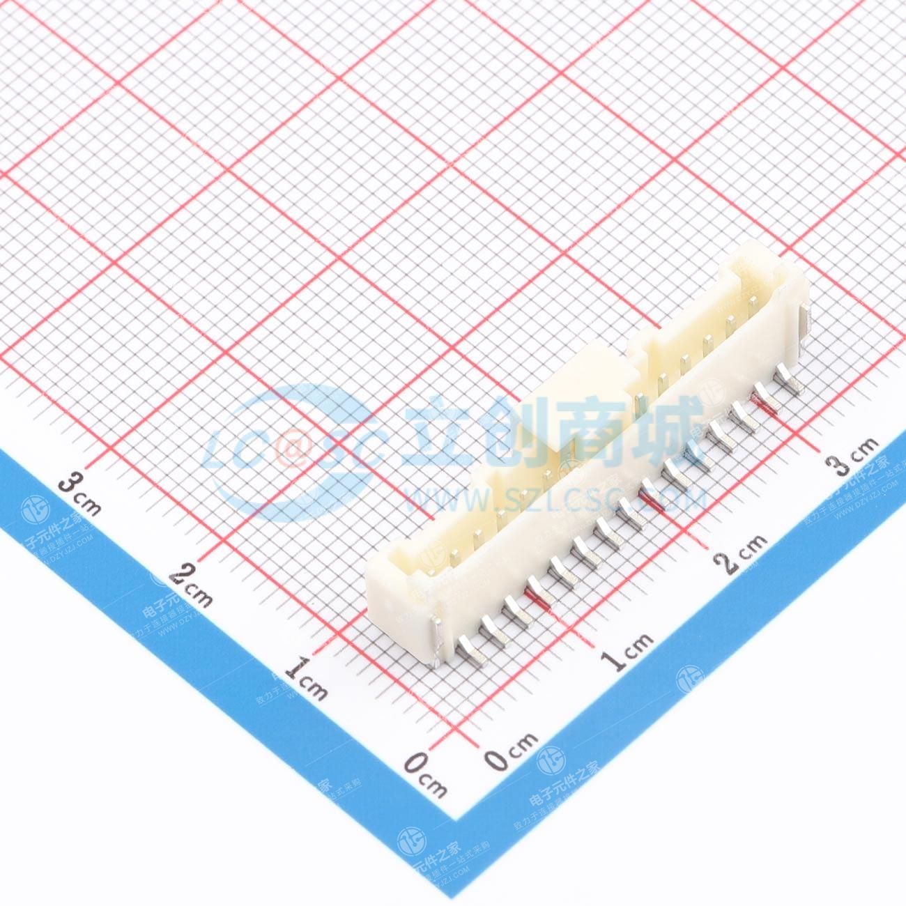1x15P 2mm 卧贴