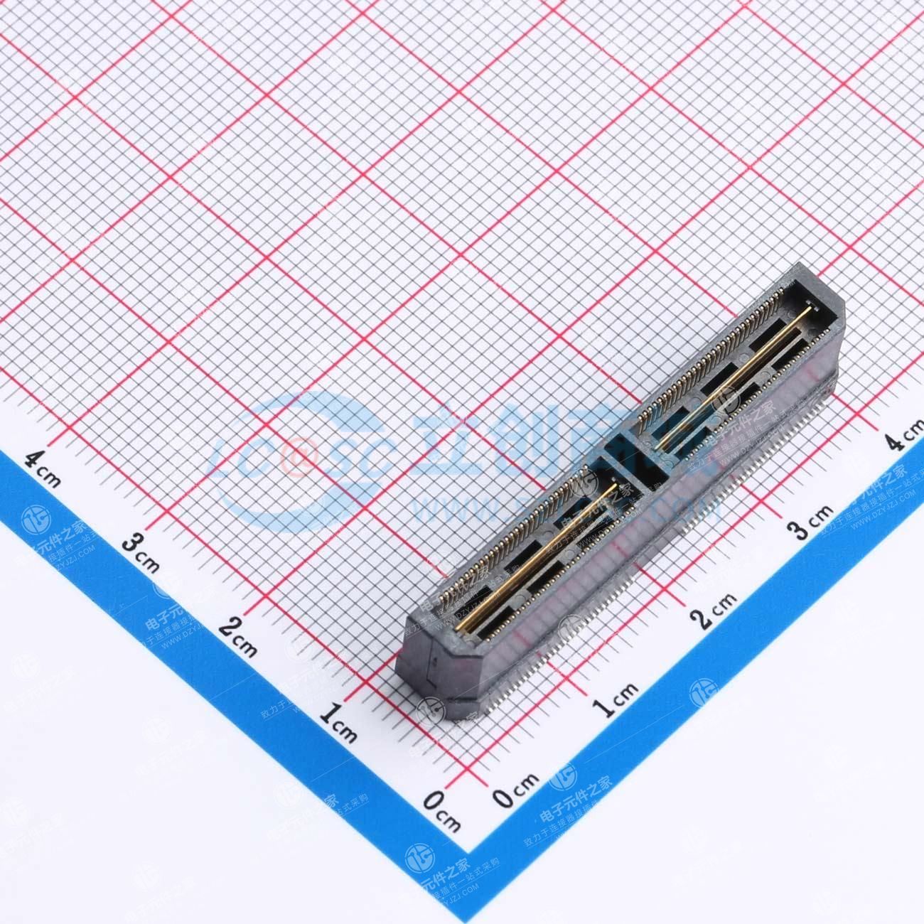 PIN:120P 间距:0.5mm 立贴
