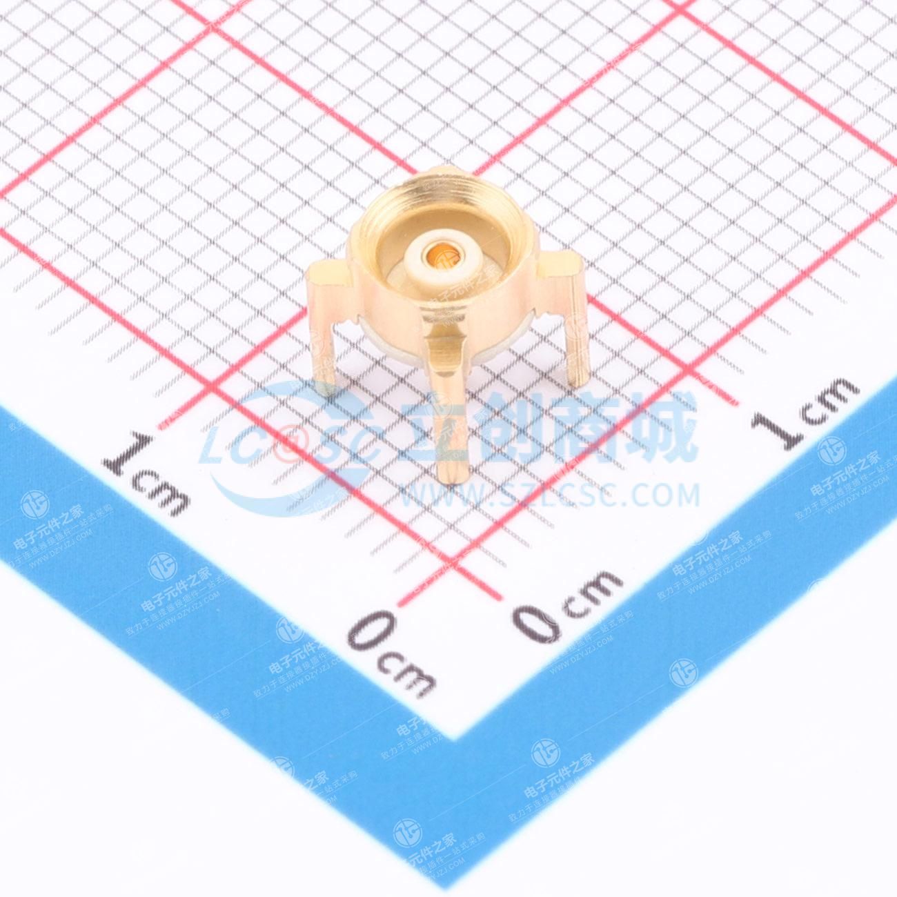用于PCB的直插式插孔插座,带焊接引脚