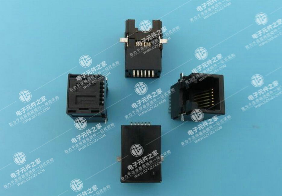 RJ11 90°SMT 6P6C 