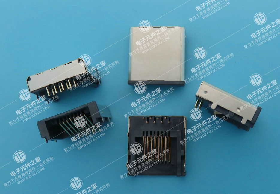 RJ45 5.7H 半胶 DIP