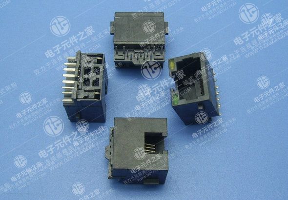 RJ45 全塑沉板带灯