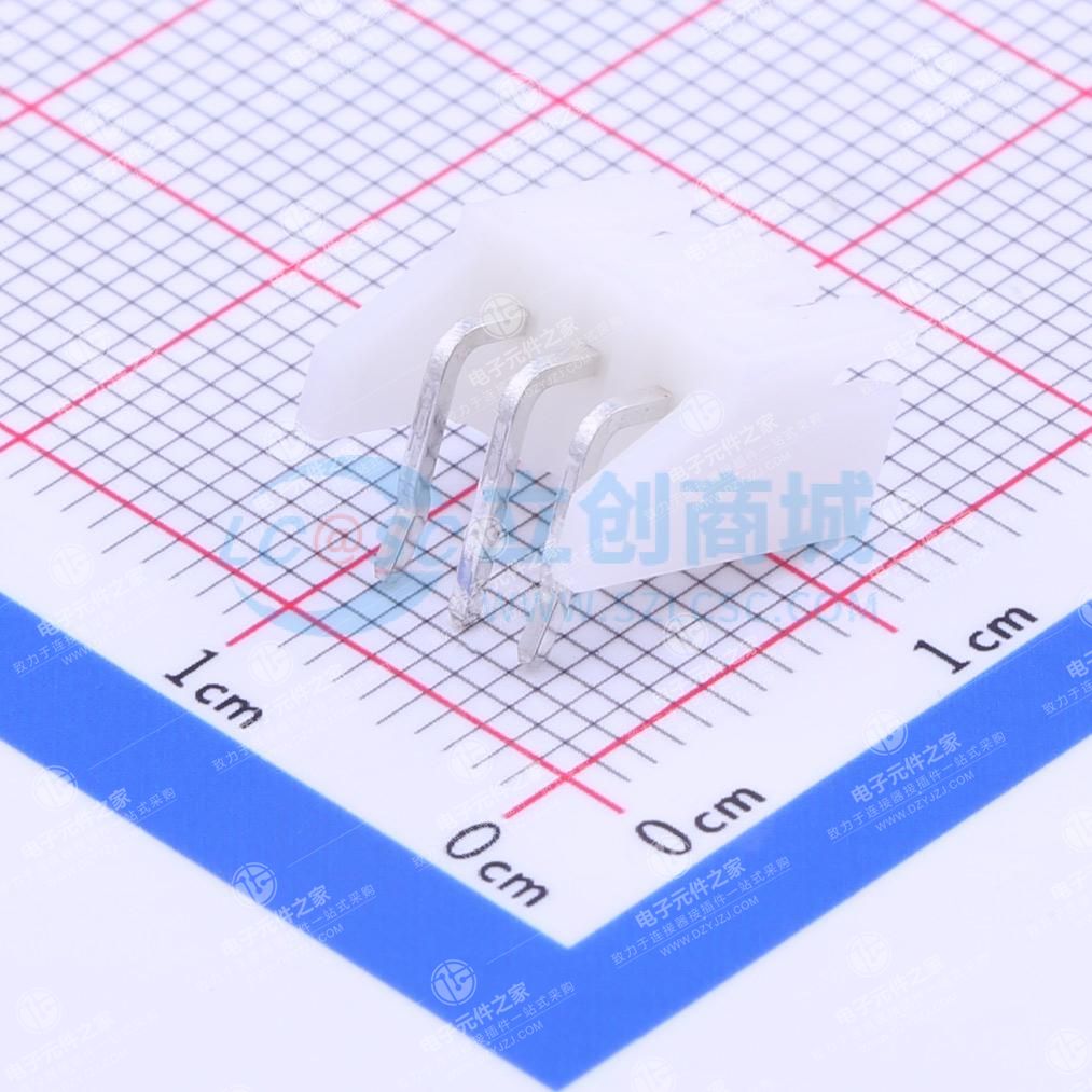 1x3P 间距:2.5mm 弯插 系列:XH