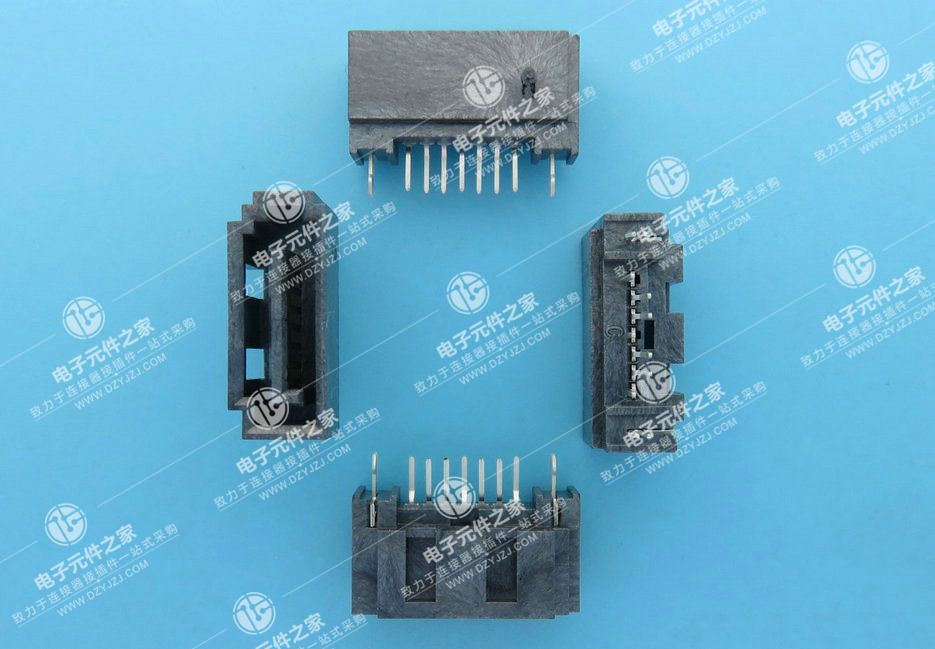 SATA 7P 全包开窗 A型