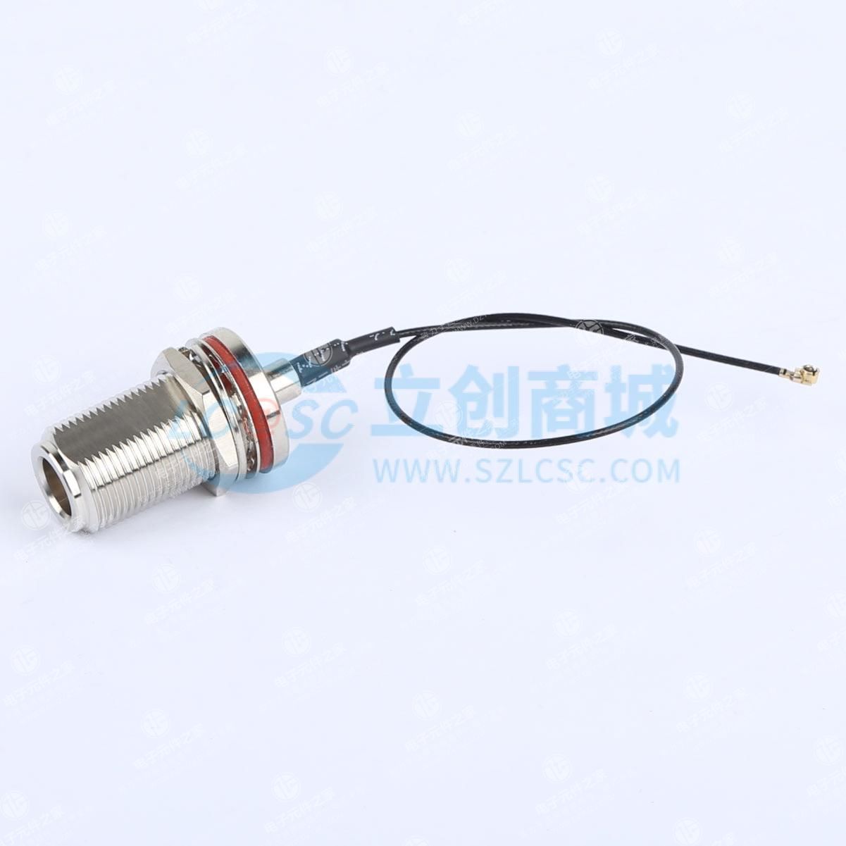 N-K母头28牙板后安装转IPEX1代 RF1.13线线长20CM