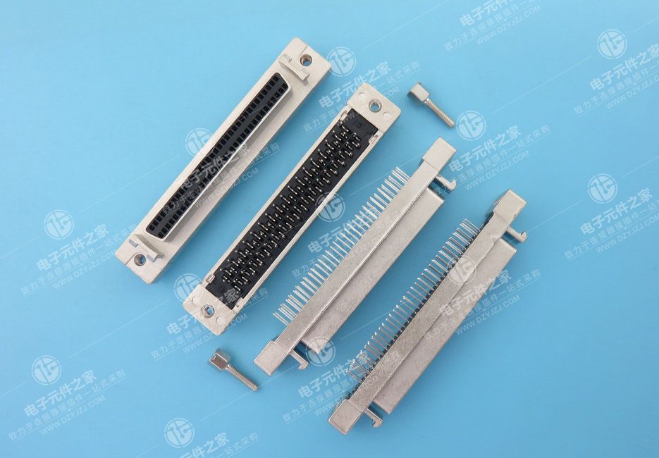 SCSI DB型 180°母头 68P L5.0MM