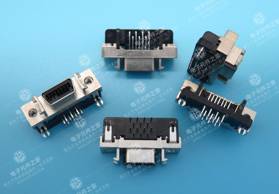 SCSI母座 90度 锌合金