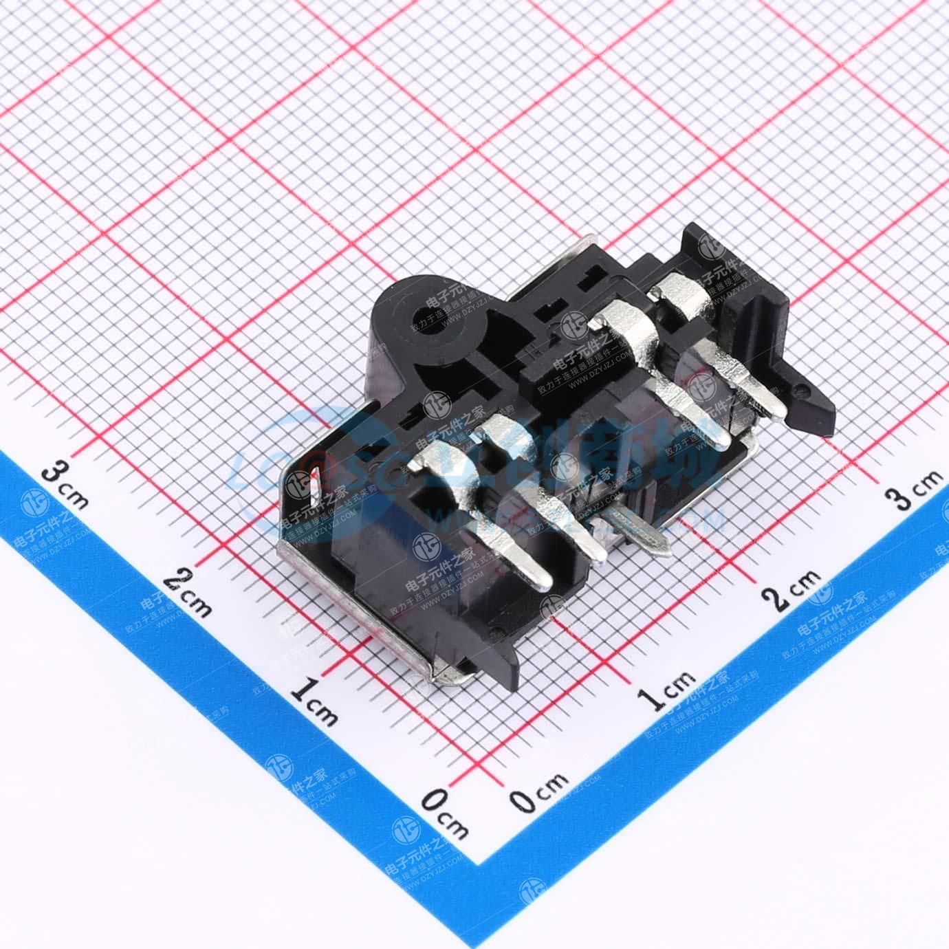 1x4P 间距:4.8mm 直插