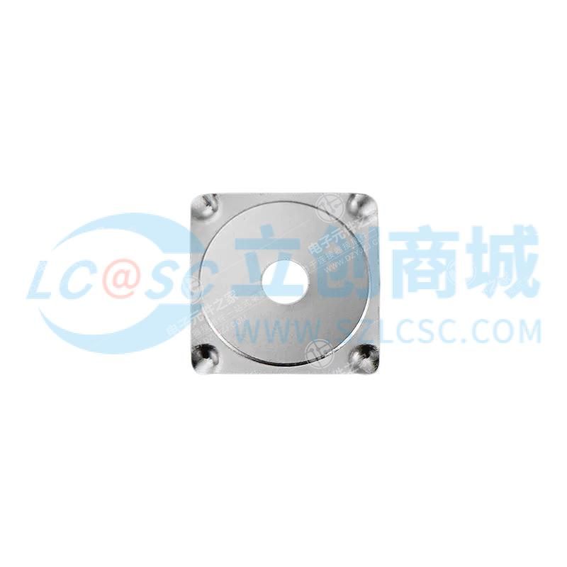 BONSDA(邦斯达)正方形6.2mmx6.2mm镀镍通孔1.5mm力度200g锅仔片(Metal Dome)SD-X62L20-K-DN