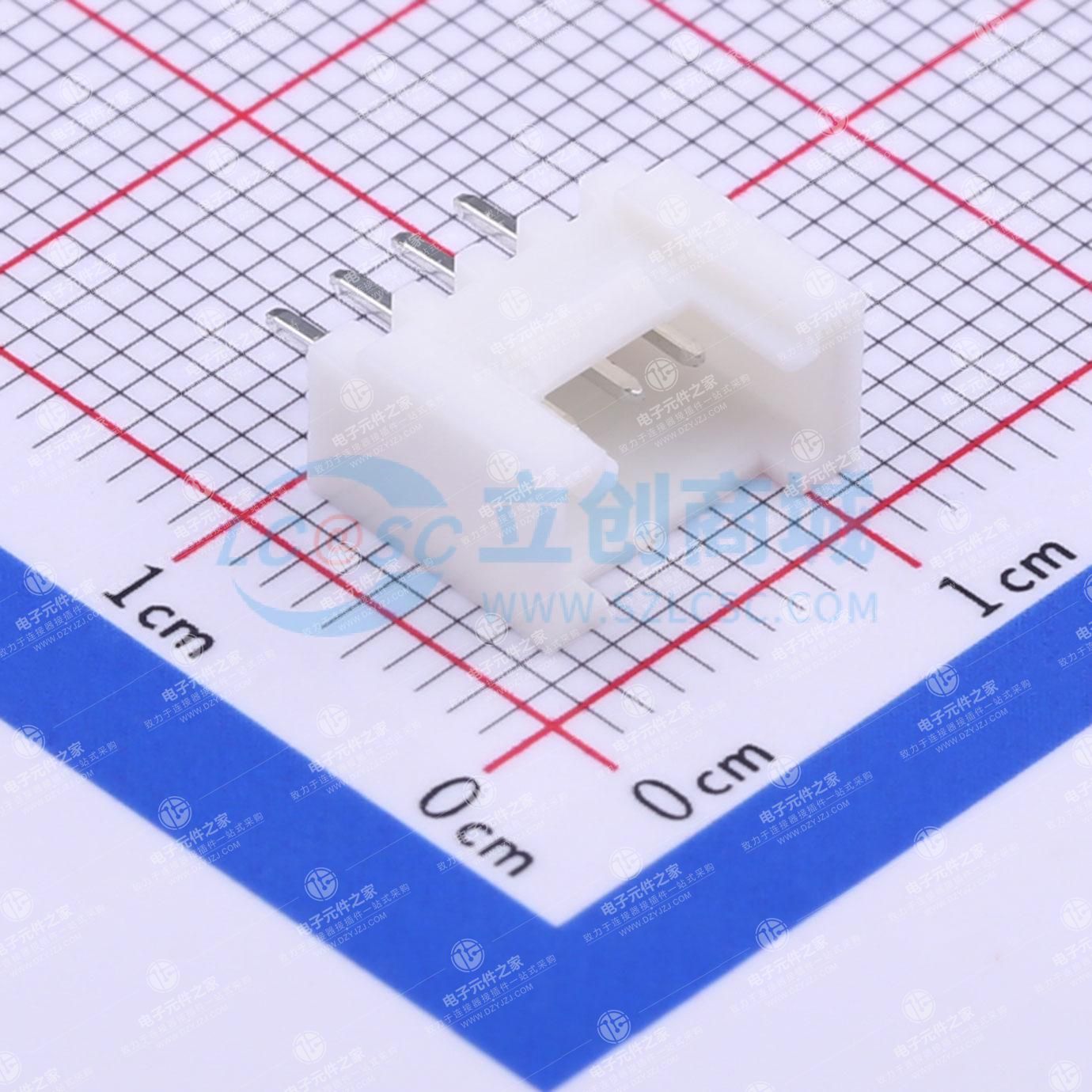 1x4P 间距:2mm 直插