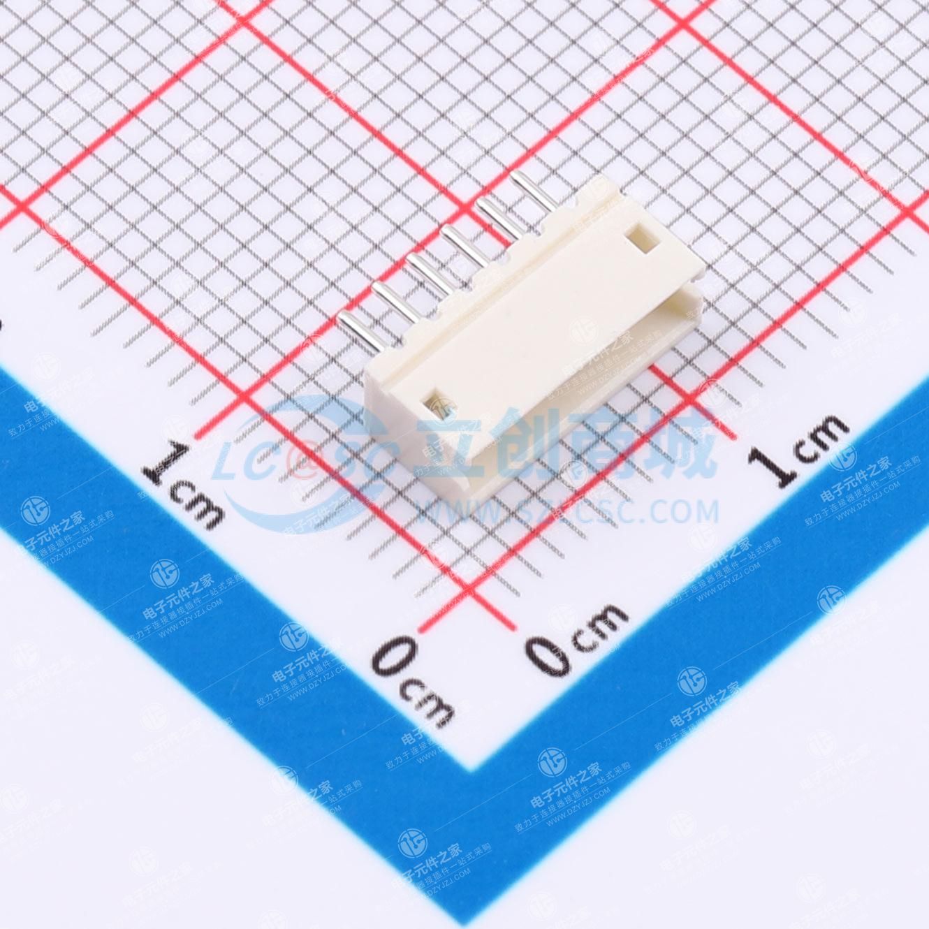 1x6P 间距:1.5mm 直插