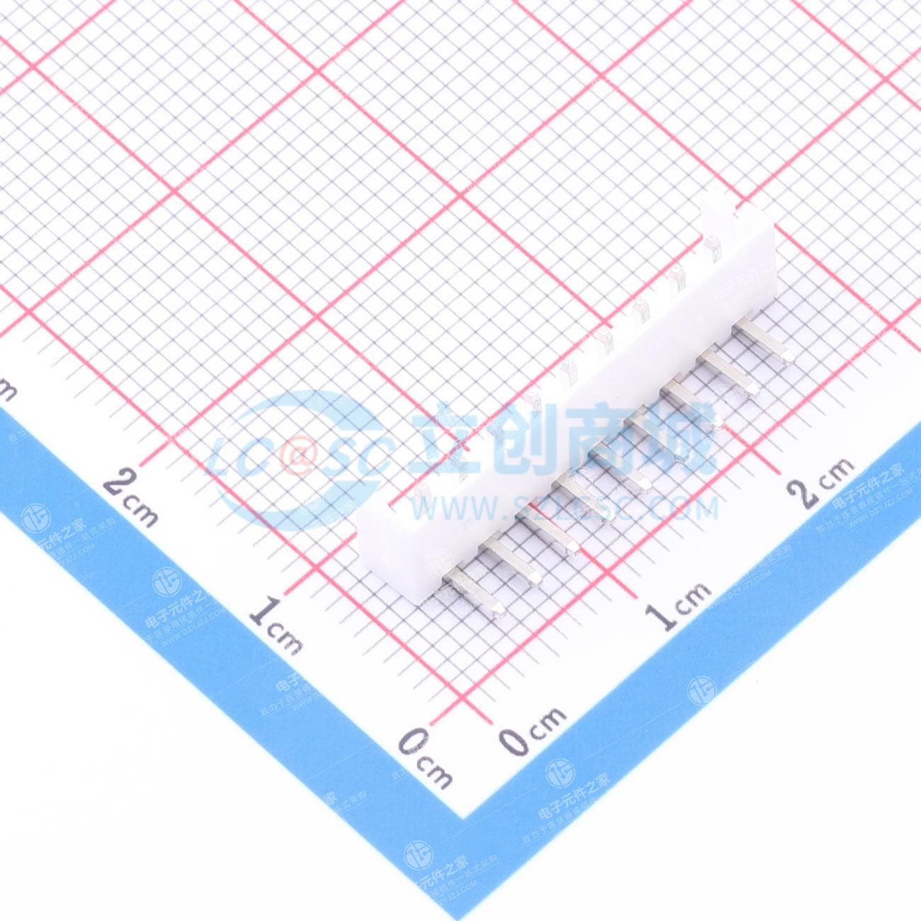 1x9P 间距:2.5mm 弯插 系列:EH