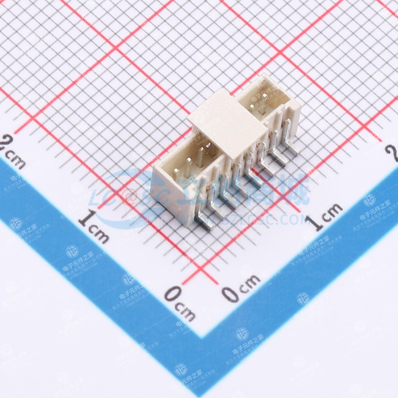 1x8P 间距:1.5mm 立贴