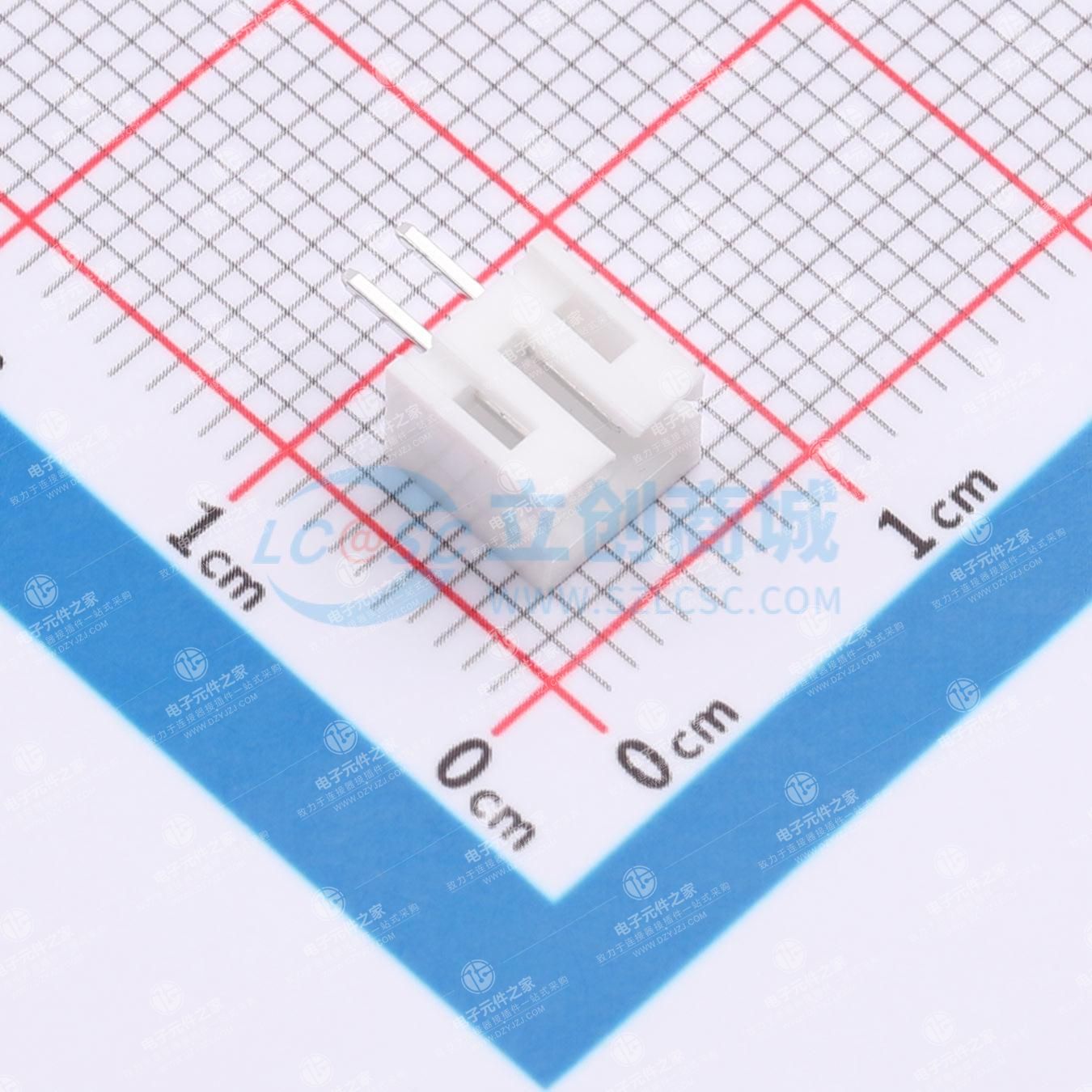 1x2P 间距:2mm 直插