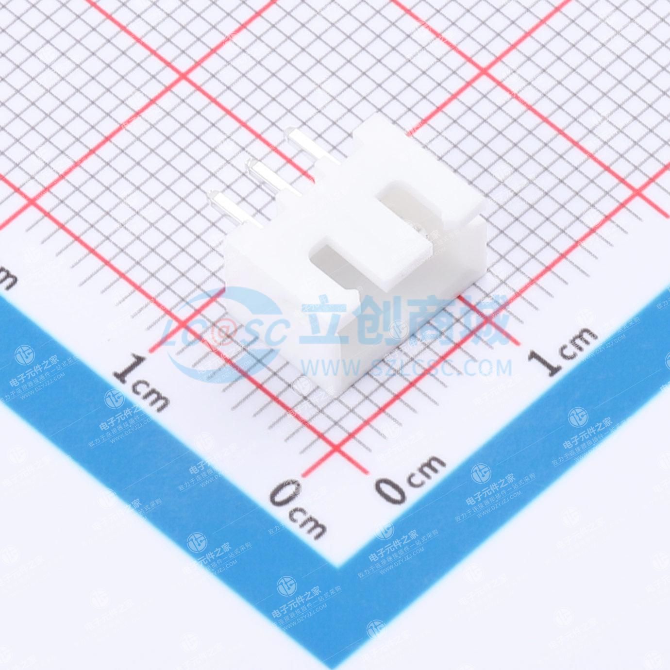 1x3P 间距:2.5mm 直插