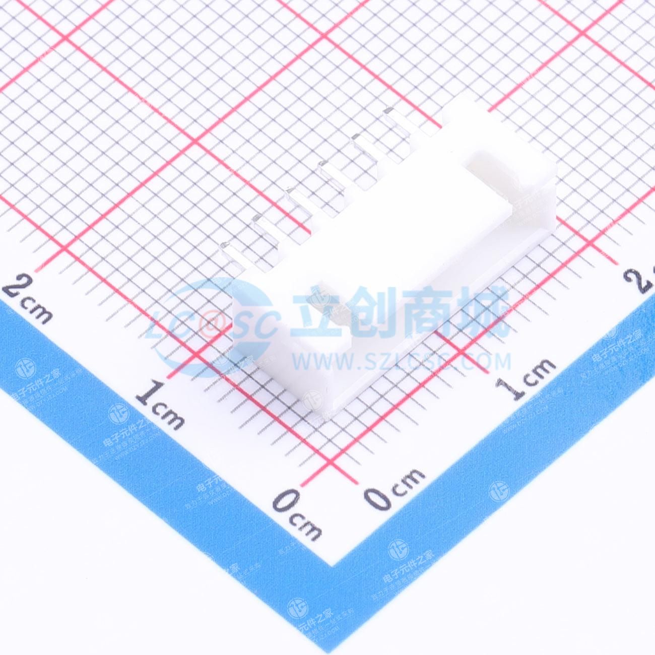 1x6P 间距:2.5mm 直插