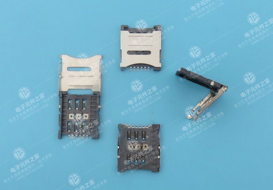 MICRO SIM 6PIN 掀盖式1.8H