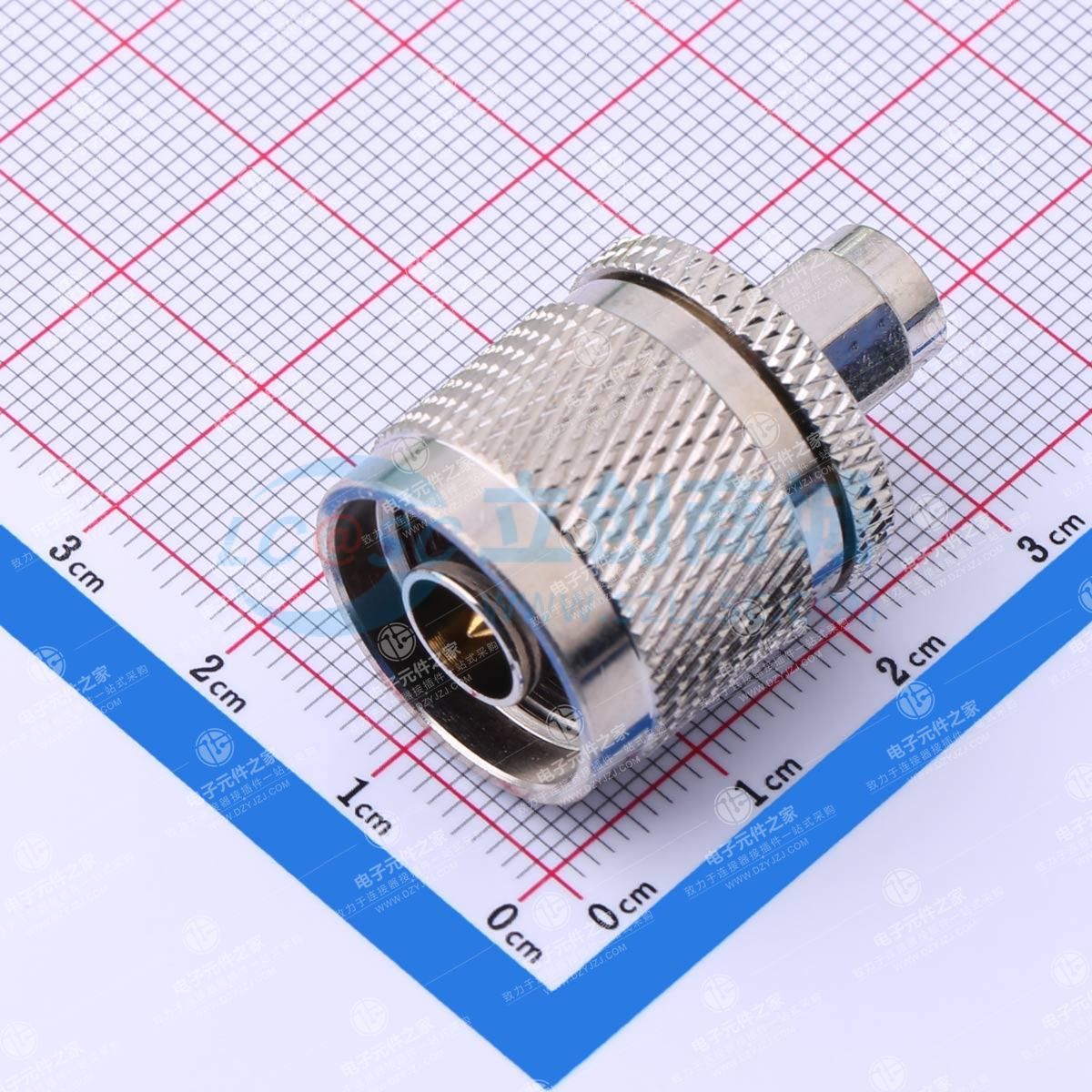 N公头转SMA公头镀镍 转接器