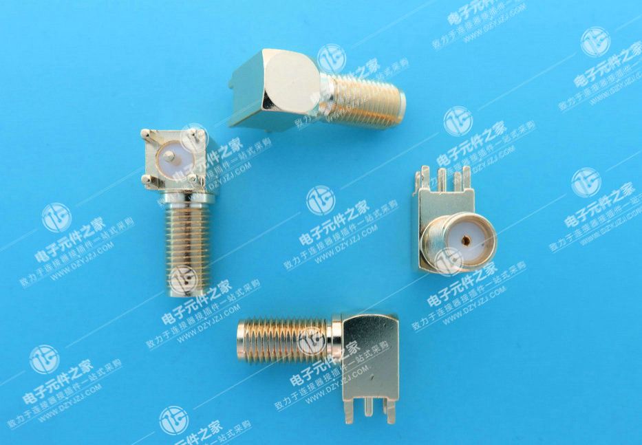 SMA 带孔90°DIP L20.0