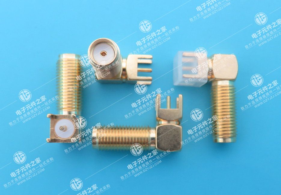 SMA 带孔90°DIP L20.0
