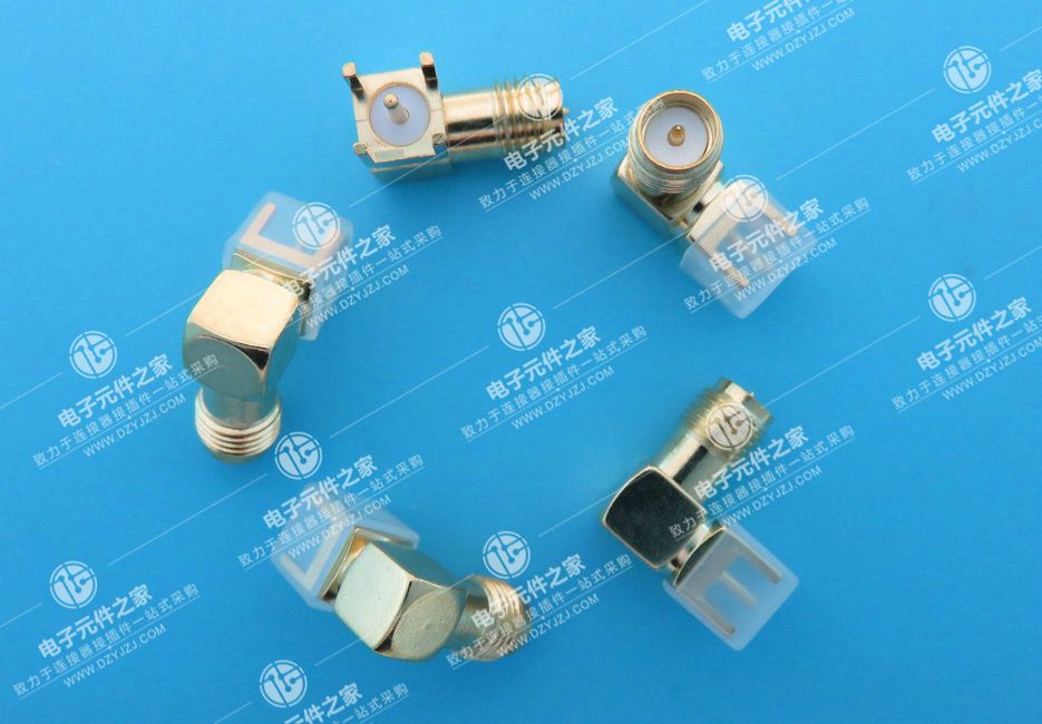 SMA 带针90°DIP L14.5