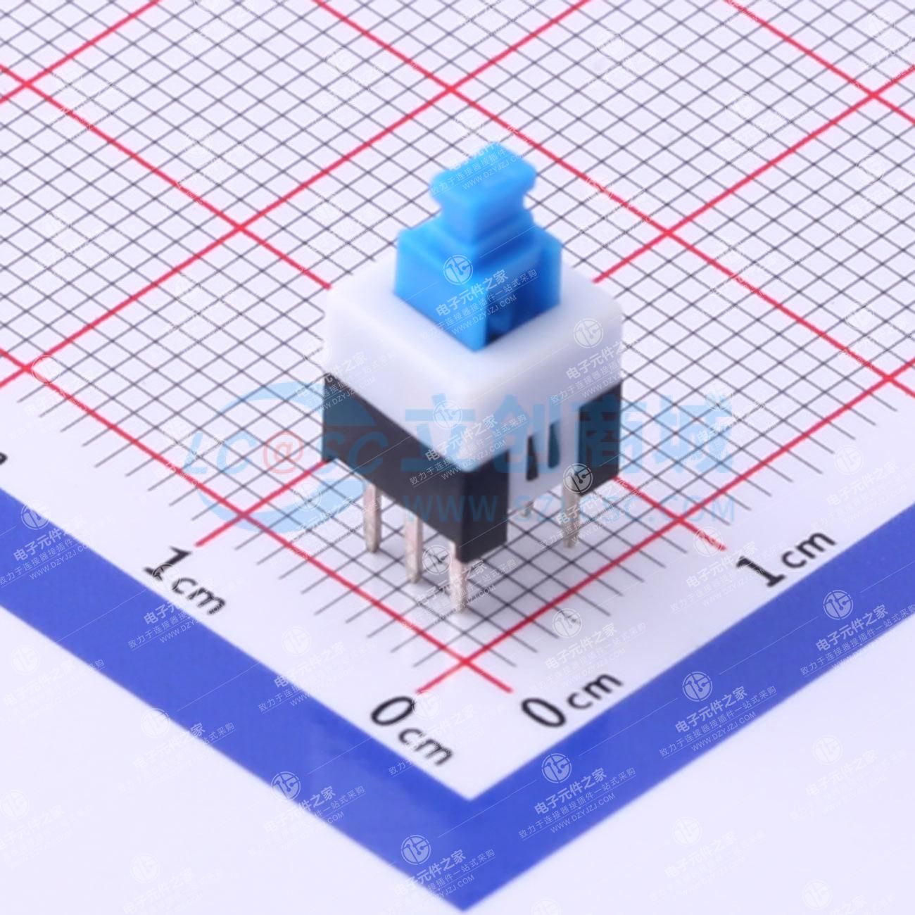 轻触开关自锁